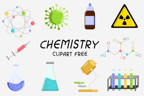Chemistry Clipart Free: Design Assets