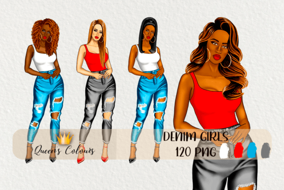Denim Girl Clipart: A Practical Guide for Digital Creators and Print Projects