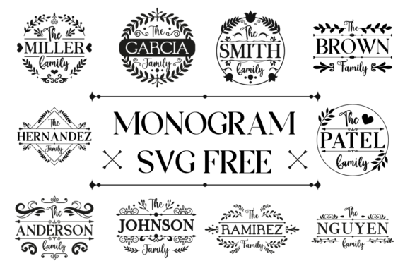 Elevating Brand Identity: The Strategic Value of Free Monogram SVG Bundles for Modern Creators