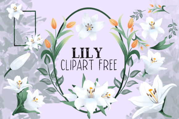 Embrace Elegance: How Lily Clipart Free Enhances Your Creative Projects