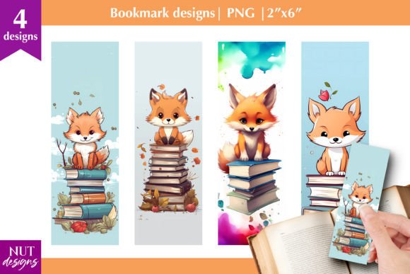 Fox Bookmarks, Book Crafts, and Printables: A Practical Resource for Readers and Creators