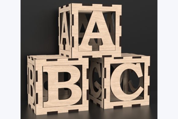 Strategic Applications of Laser Cut Alphabet Blocks SVG Files for Branding and Design