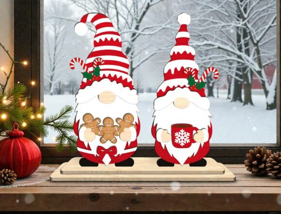 Streamlining Holiday Production with the Christmas Gnome SVG Bundle Lasercut File