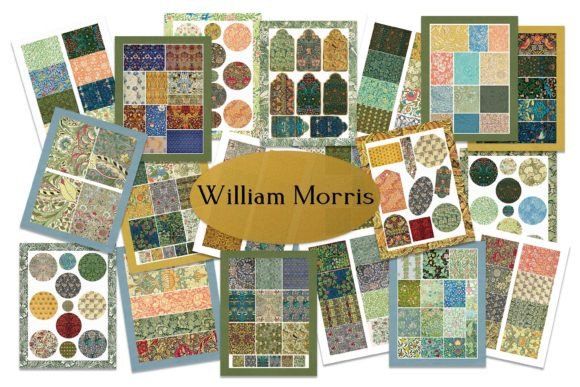 Unlocking Creative Potential with William Morris Art Crafts Collage Sheets