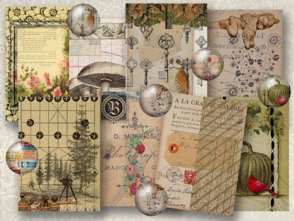 Unlocking Creativity: A Guide to Using Vintage Ephemera ATC Tags in Modern Crafts